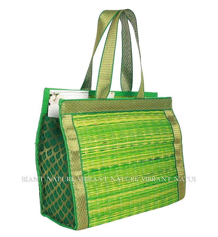Kora Grass and side Banaras Thamboolam Bag