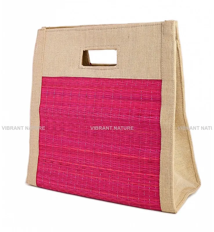 Kora Grass and Juco Handle Thamboolam Bag