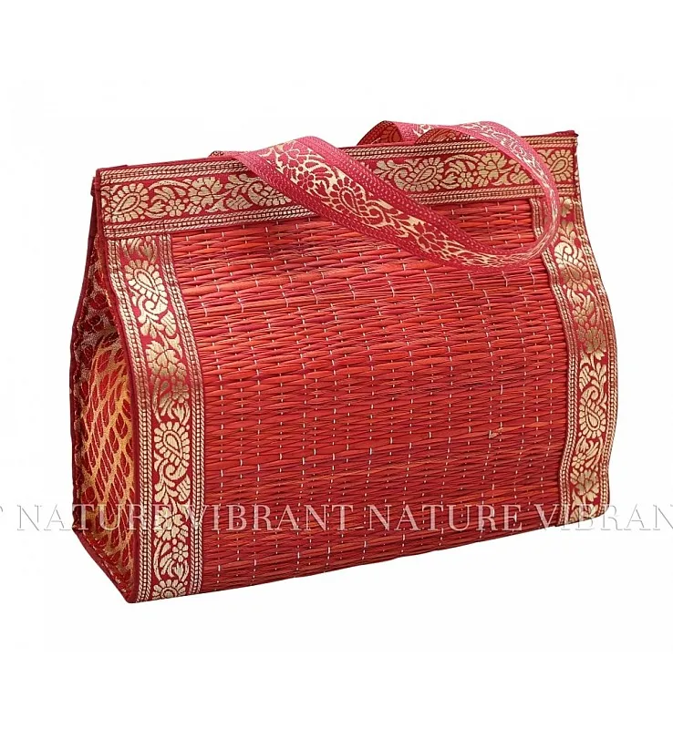 Kora Grass and side Banaras Thamboolam Bag