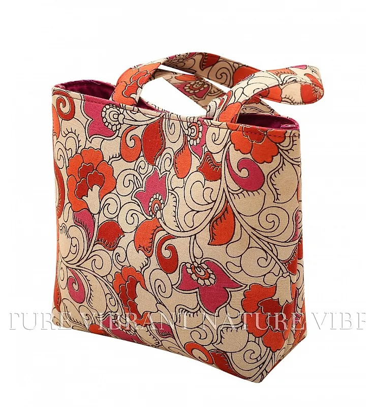 Printed Fabric Thamboolam Bag