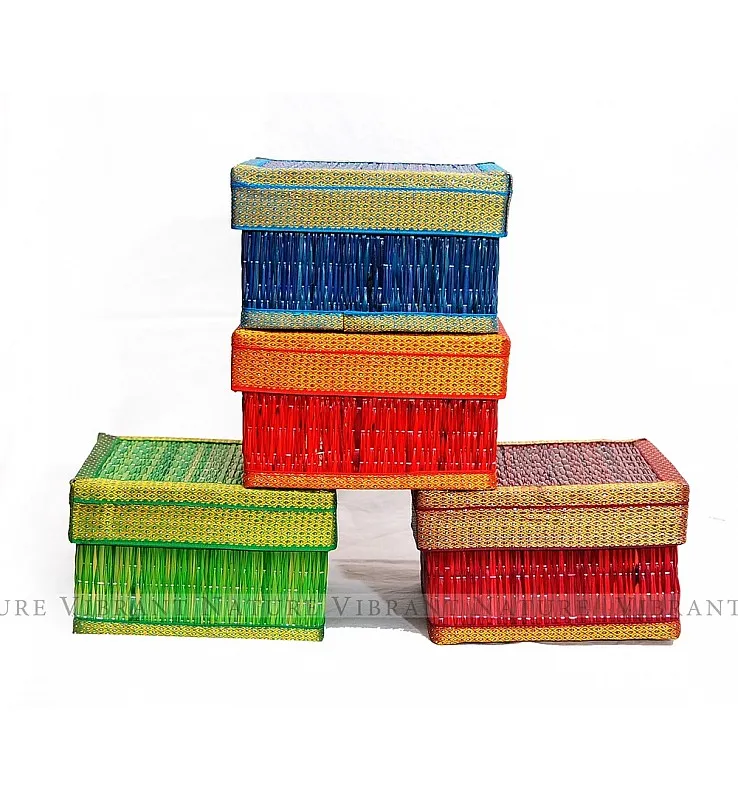 Kora Grass Square Mini Box