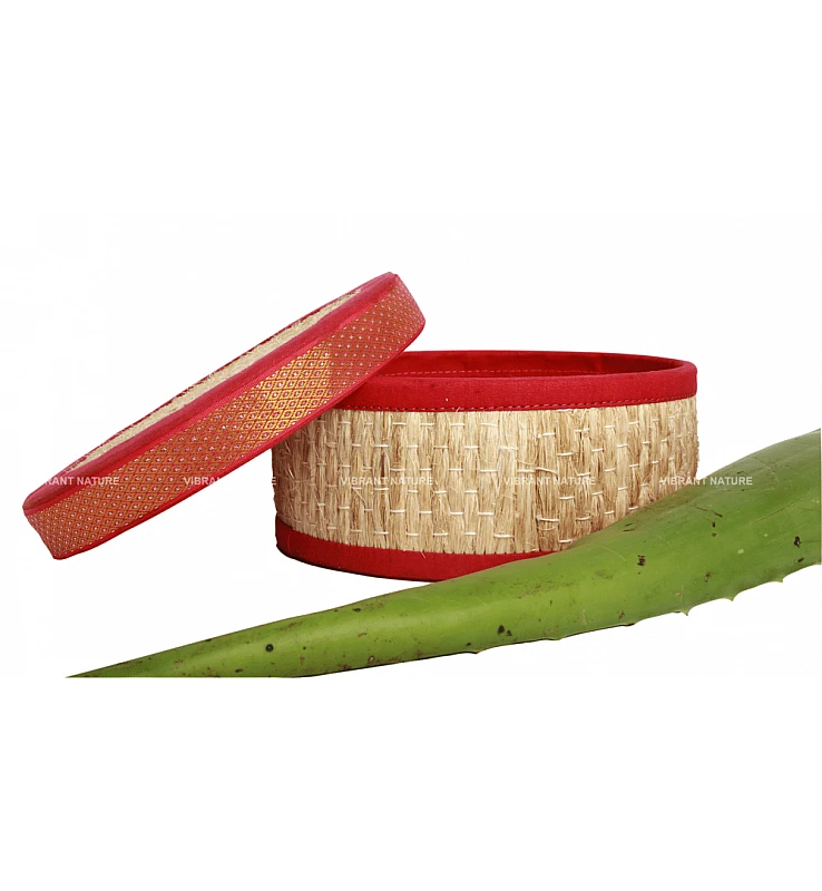 Sisal Round Gift Box