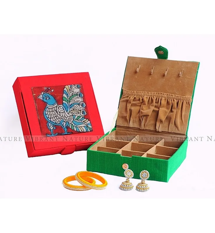 Kalamkari 9 partition Jewel Box