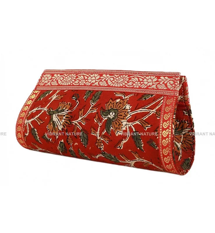 Kalamkari Clutch Purse