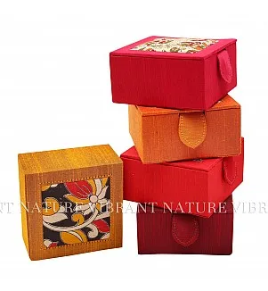 Printed Fabric Bangle Jewel Box