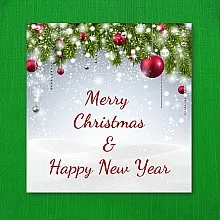 Christmas hanging Green 