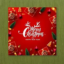 Christmas Horn Olive Green 