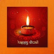 Diwali single Orange 
