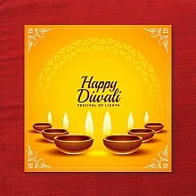 Diwali yellow Maroon 