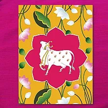 House art pink Maroon 