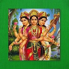 Navratri three Green 