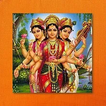 Navratri three Orange 