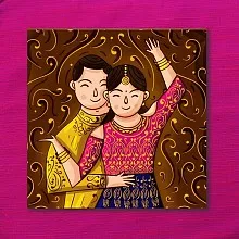 Sangeet pair Magentha 