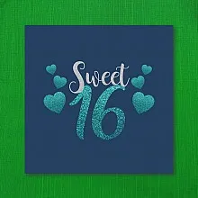 Sweet16 blue Green 