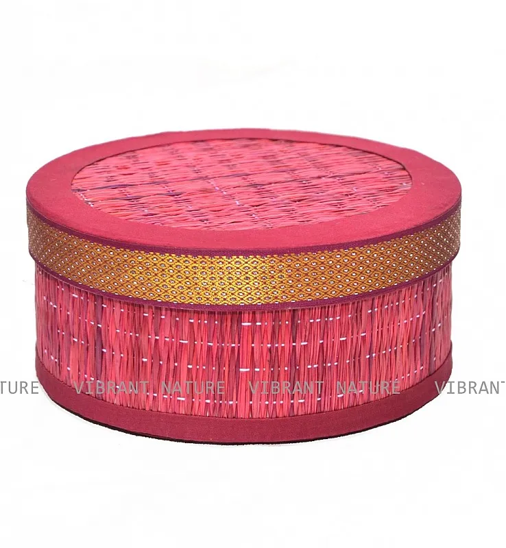 Kora Grass Round Gift Box