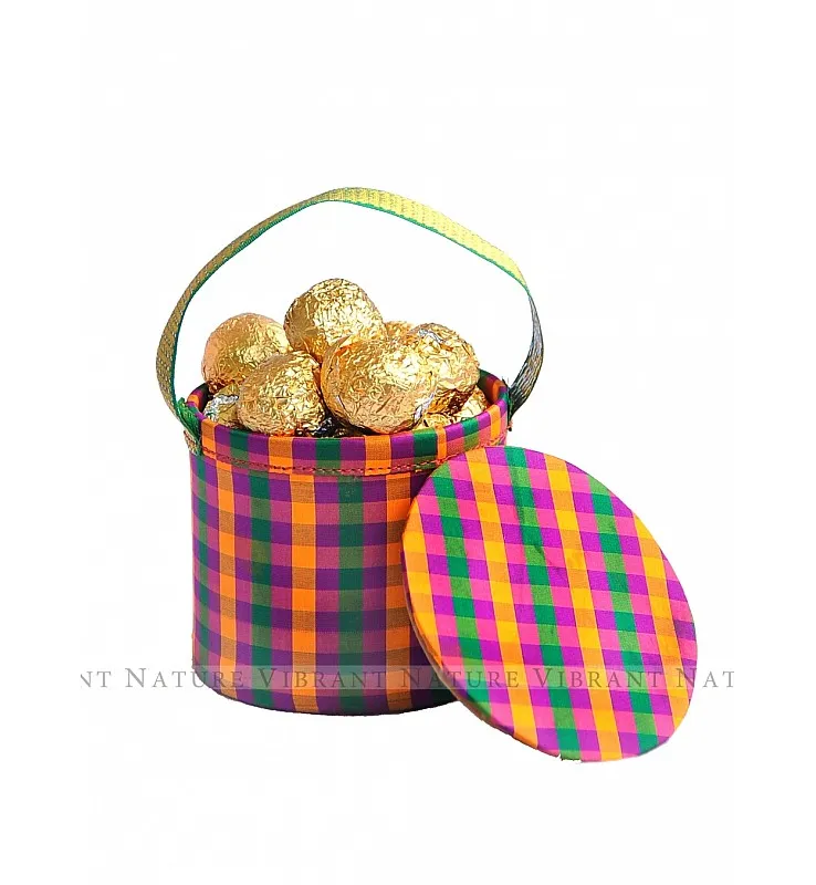 Palum Pazhamum Round Handle Gift Box