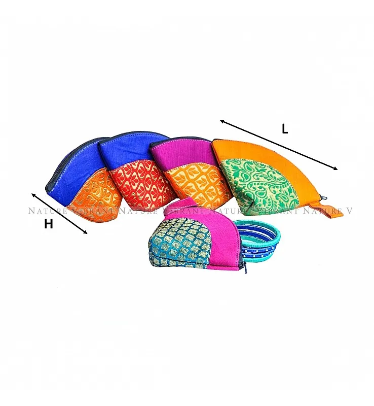 Banaras Triangle Purse