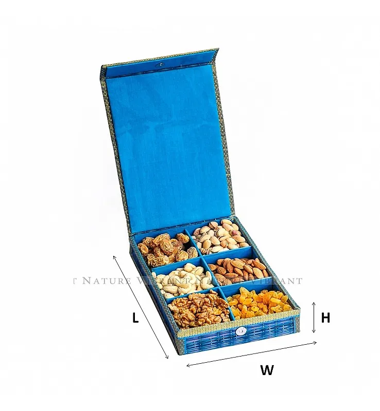 Kora Grass 6 partition Rectangle Box