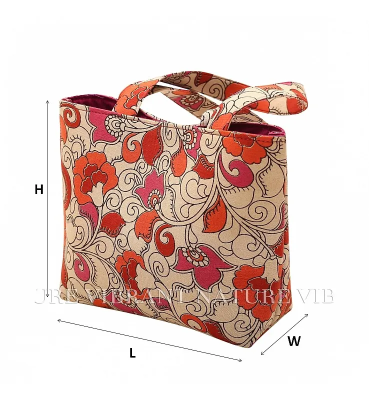 Printed Fabric Thamboolam Bag