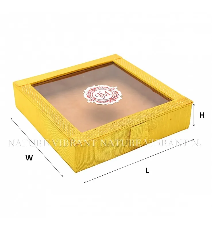 Silk Cotton See Through Invite box