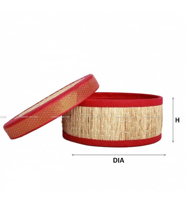 Sisal Round Gift Box
