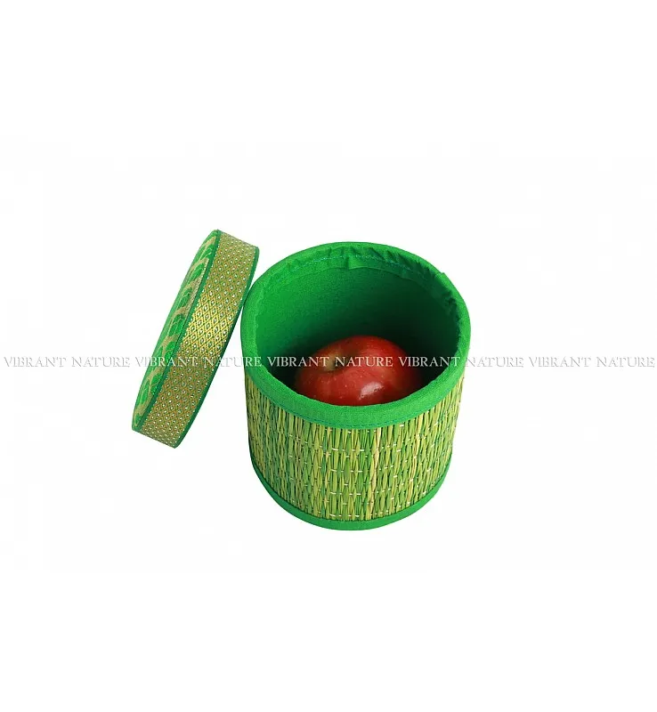 Kora Grass and Banaras Round Gift Box